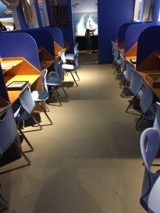 Submarine Styled Reading Center