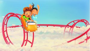 roller coaster.Photo Credit DepositPhotos.com